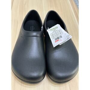 Crocs Men's and Women's On The Clock‎ Clogs | Slip Resistant Work Shoes Size 12